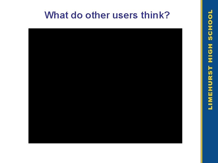 What do other users think? 