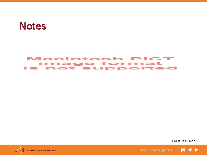 Notes © 2004 Key Curriculum Press. Unit 2 • Investigation II 