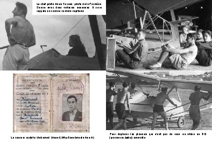 Le chef-pilote Henri Ferraris, pilote de la Première Guerre avec deux victoires aériennes. Il