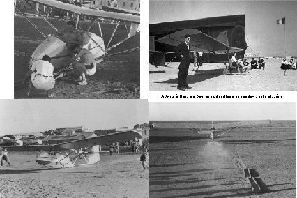 Activité à Hussein-Dey, avec décollage au sandow sur la glissière 