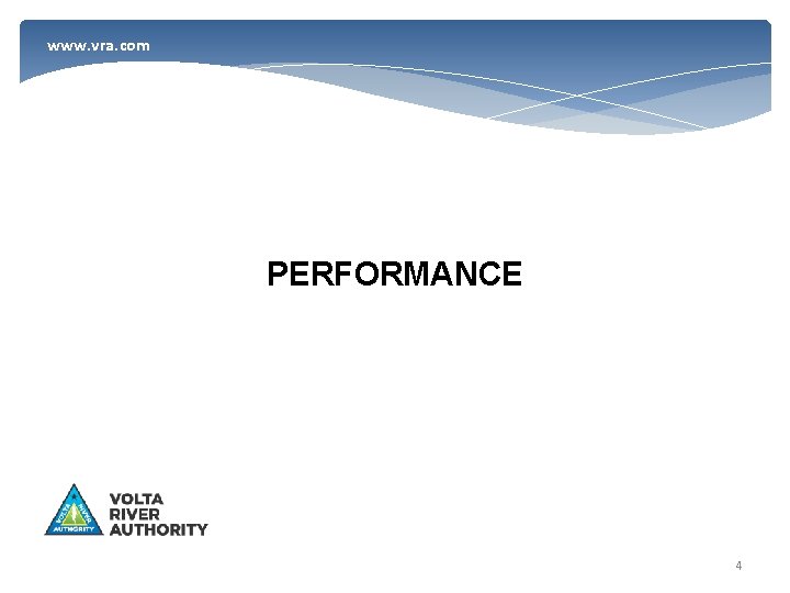 www. vra. com PERFORMANCE 4 