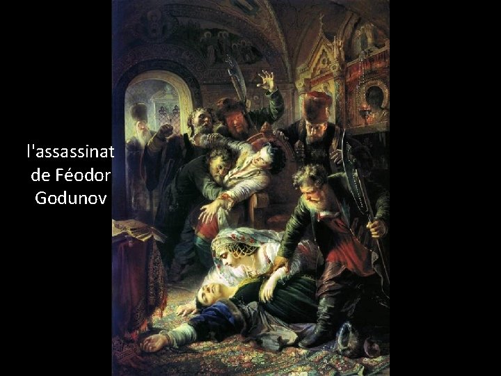 l'assassinat de Féodor Godunov 