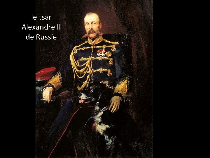 le tsar Alexandre II de Russie 