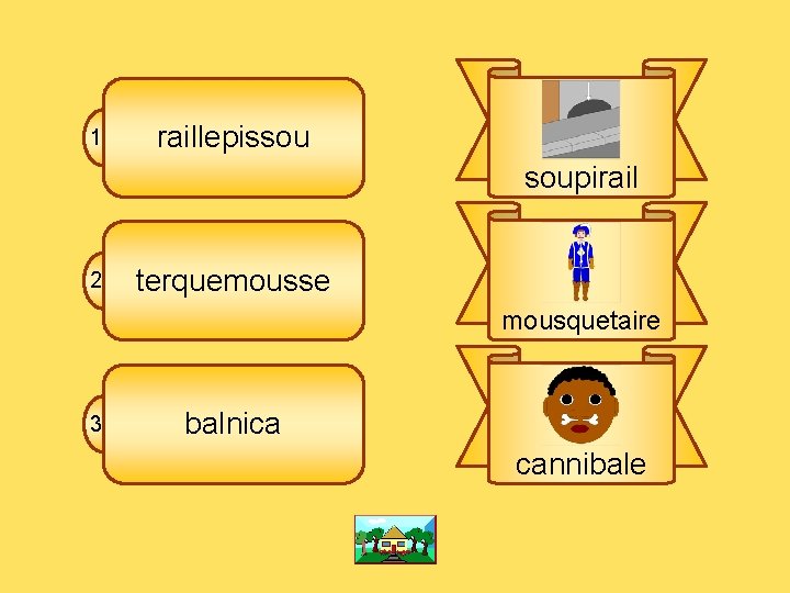 10 fl 1 raillepissou soupirail 2 terquemousse mousquetaire 3 balnica cannibale 