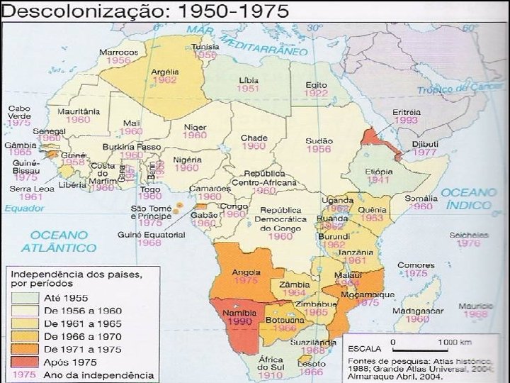 IDADE CONTEMPOR NEA DESCOLONIZAÇÃO AFRO-ASIÁTICA iair@pop. com. br Prof. Iair 