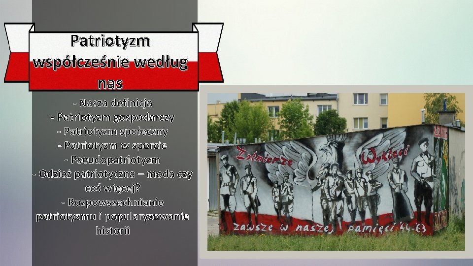 Patriotyzm współcześnie według nas - Nasza definicja - Patriotyzm gospodarczy - Patriotyzm społeczny - Patriotyzm współcześnie według nas - Nasza definicja - Patriotyzm gospodarczy - Patriotyzm społeczny -