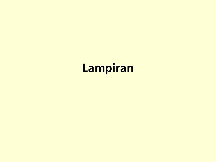 Lampiran 