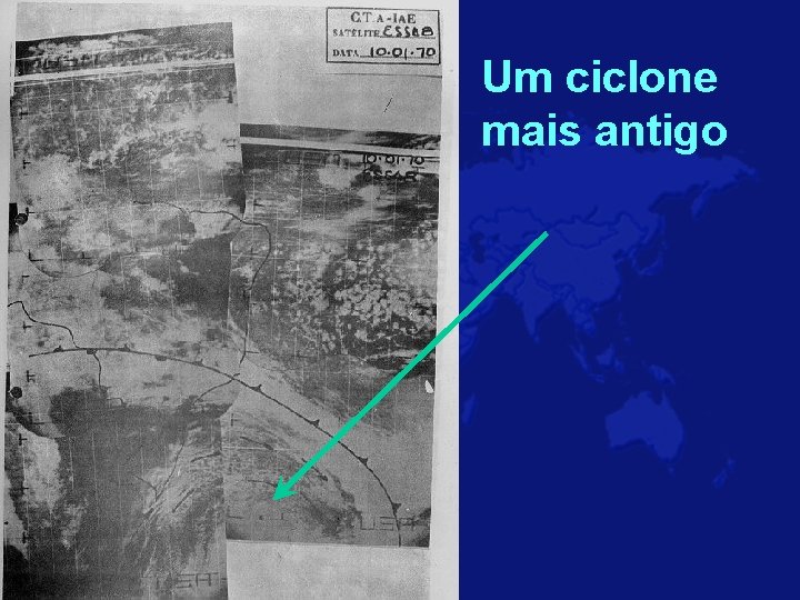 Um ciclone mais antigo 