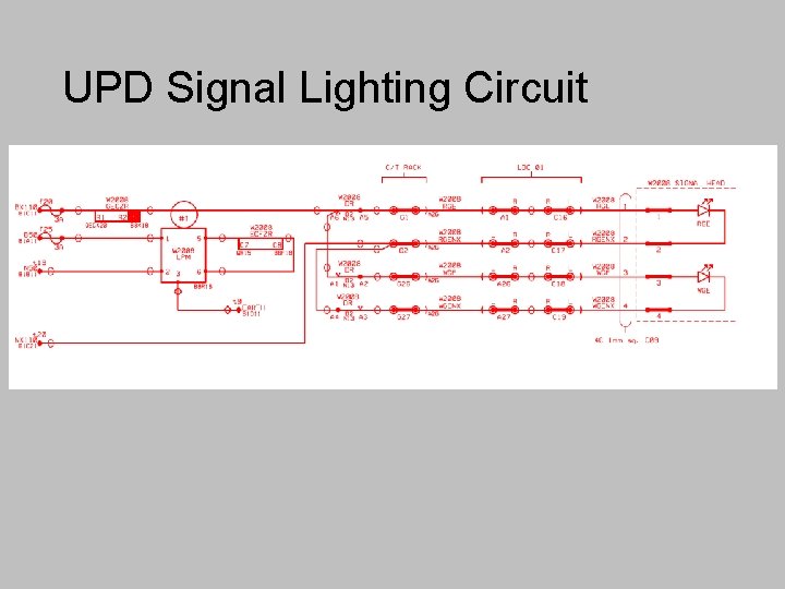 UPD Signal Lighting Circuit 