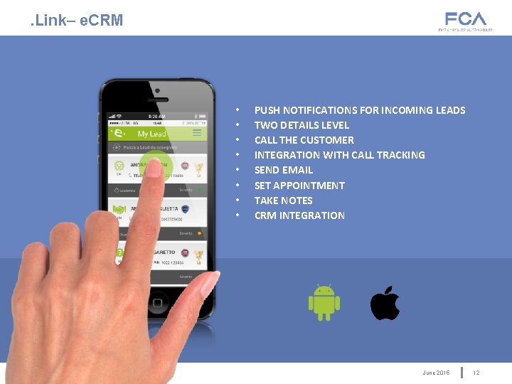 . Link– e. CRM • • . Link 2015 – Current status and roadmap . Link– e. CRM • • . Link 2015 – Current status and roadmap