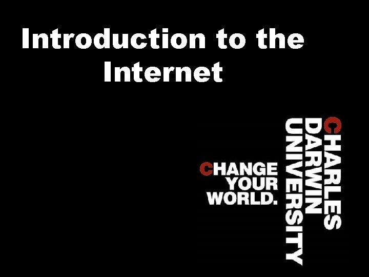 Introduction to the Internet 