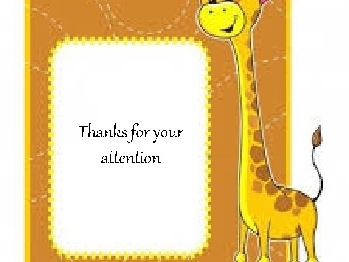 Thanks for your attention 