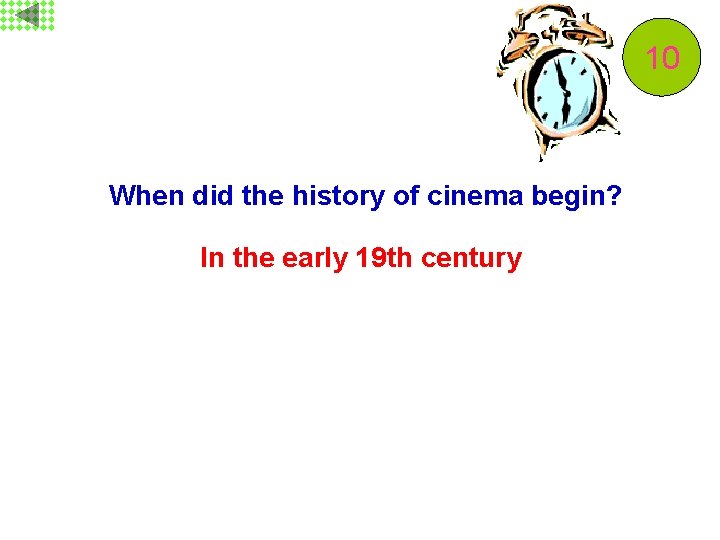 10 9 8 7 6 5 4 3 2 1 When did the history