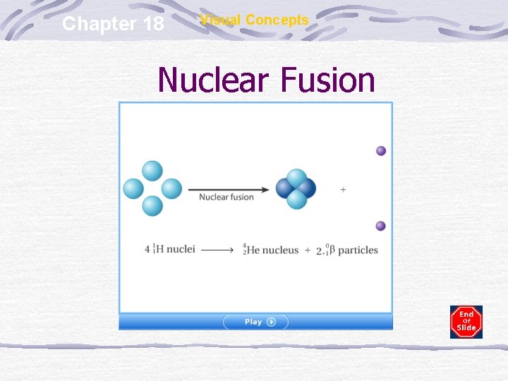 Chapter 18 Visual Concepts Nuclear Fusion 