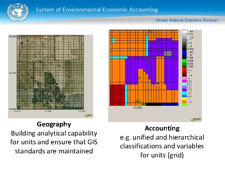 System of Environmental-Economic Accounting Geography Building analytical capability for units and ensure that GIS System of Environmental-Economic Accounting Geography Building analytical capability for units and ensure that GIS