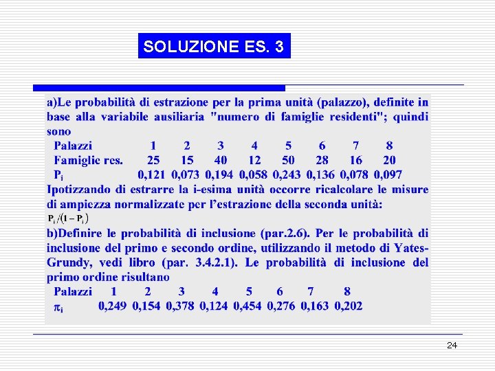 SOLUZIONE ES. 3 24 