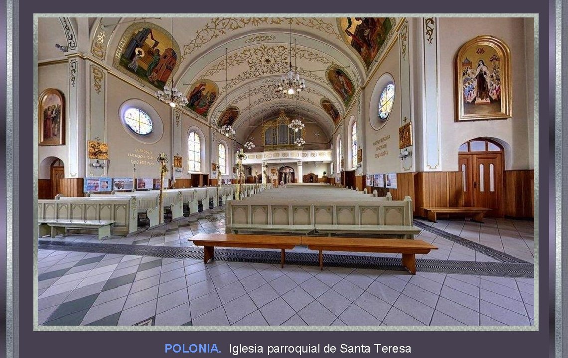 POLONIA. Iglesia parroquial de Santa Teresa 