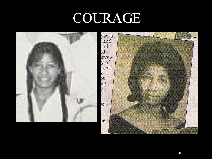 COURAGE 26 COURAGE 26