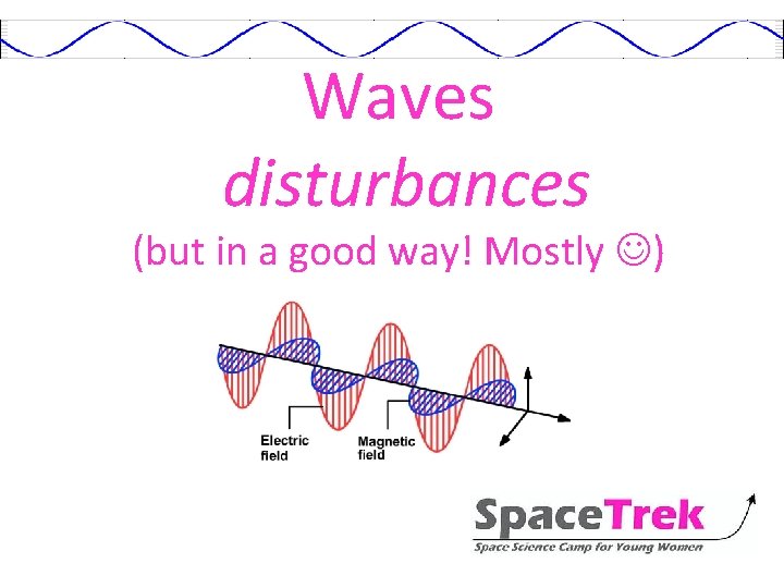 Waves disturbances (but in a good way! Mostly ) 