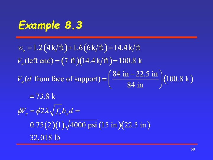 Example 8. 3 59 