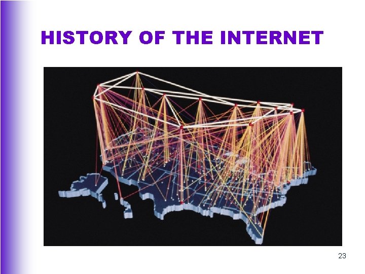 HISTORY OF THE INTERNET 23 