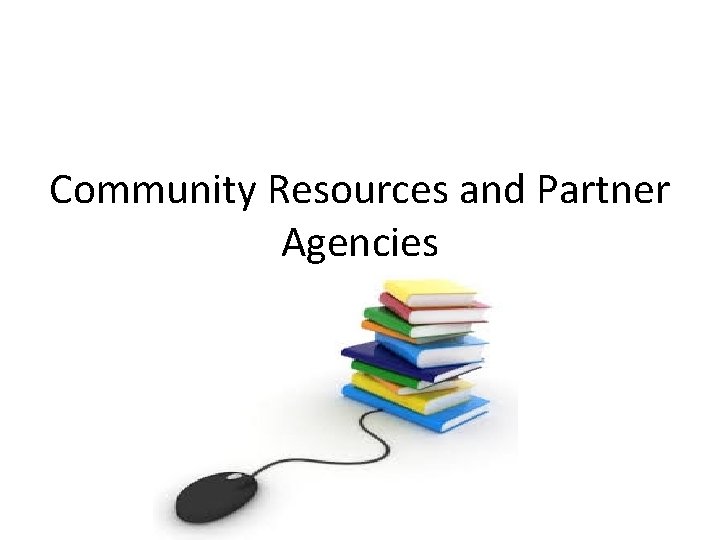 Community Resources and Partner Agencies 