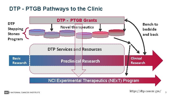 DTP - PTGB Pathways to the Clinic DTP Stepping Stones Program DTP - PTGB