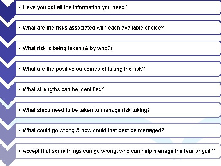 • Have you got all the information you need? • What are the • Have you got all the information you need? • What are the