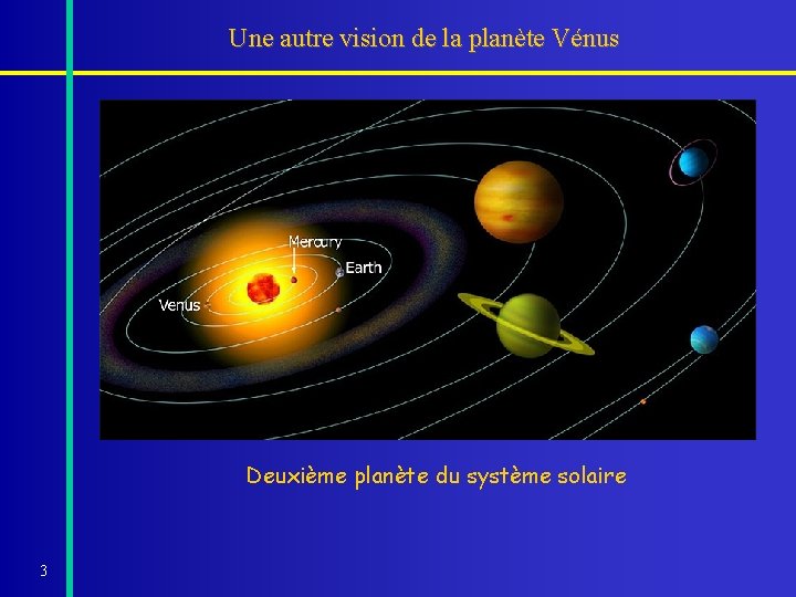 Une autre vision de la planète Vénus Deuxième planète du système solaire 3 Une autre vision de la planète Vénus Deuxième planète du système solaire 3