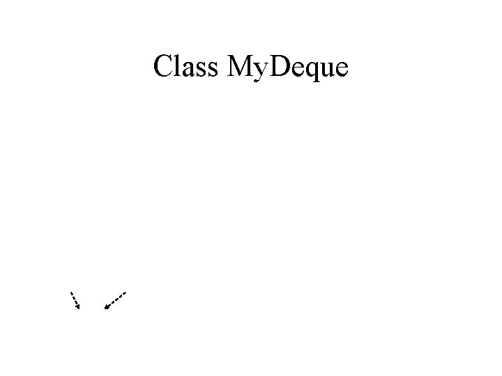 Class My. Deque 