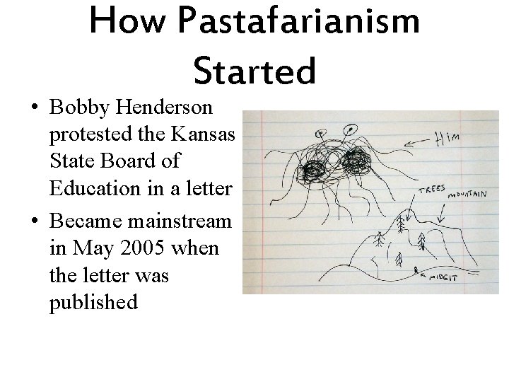 How Pastafarianism Started • Bobby Henderson protested the Kansas State Board of Education in