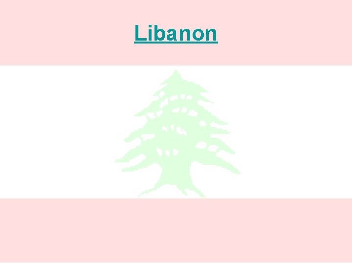 Libanon 