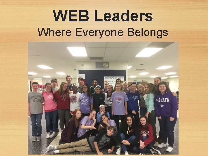 WEB Leaders Where Everyone Belongs 