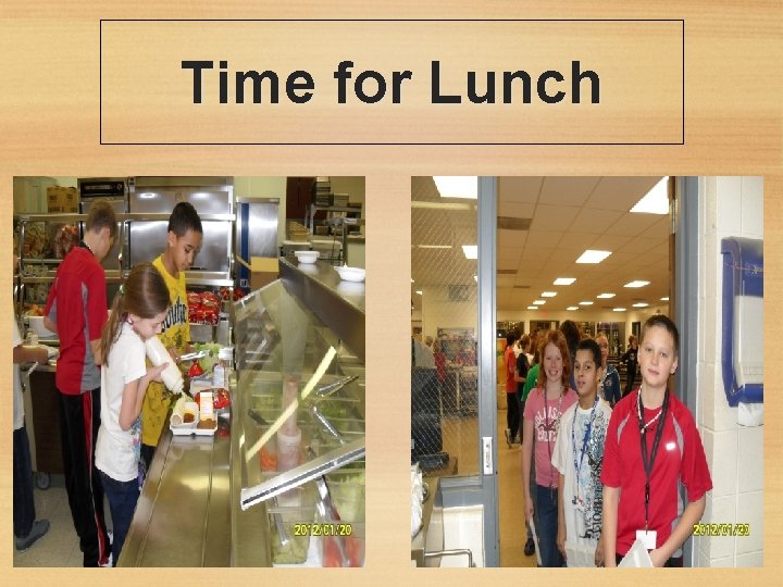Time for Lunch 