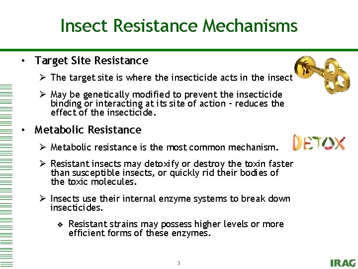 Click. Resistance to edit Master. Mechanisms title style Insect • Target Site Resistance Ø