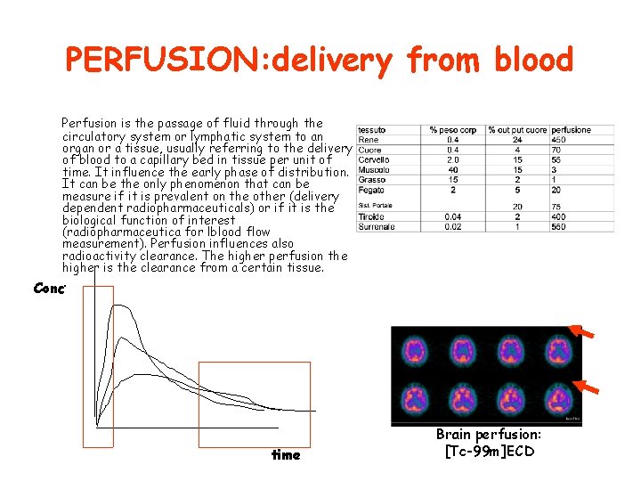 PERFUSION: delivery from blood Perfusion is the passage of fluid through the circulatory system