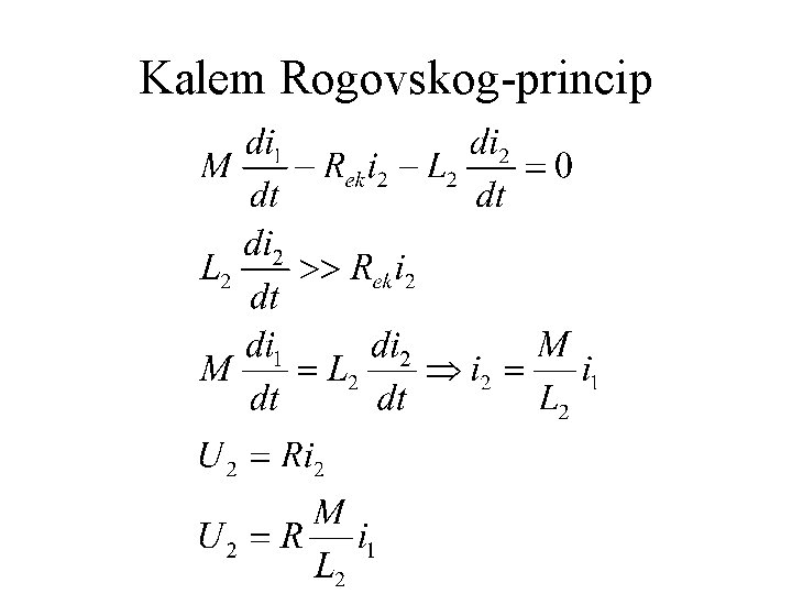 Kalem Rogovskog-princip 