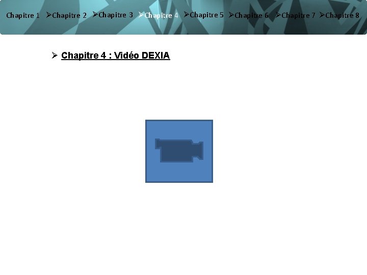 Chapitre 1 ØChapitre 2 ØChapitre 3 ØChapitre 4 ØChapitre 5 ØChapitre 6 ØChapitre 7 Chapitre 1 ØChapitre 2 ØChapitre 3 ØChapitre 4 ØChapitre 5 ØChapitre 6 ØChapitre 7