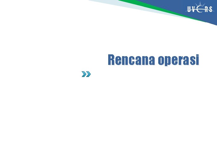 Rencana operasi 