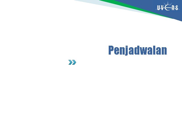 Penjadwalan 