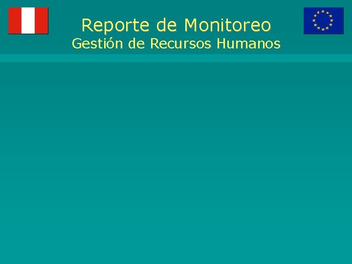 Reporte de Monitoreo Gestión de Recursos Humanos 