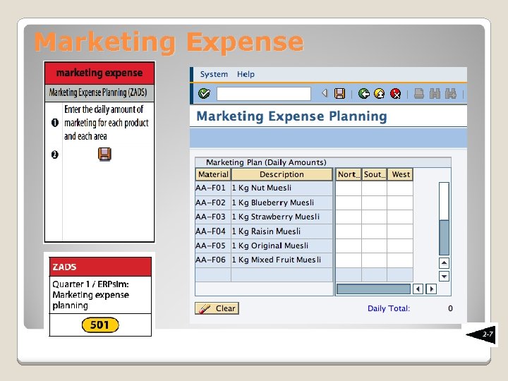 Marketing Expense 