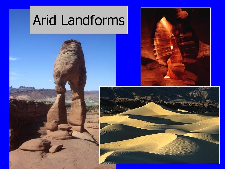 Arid Landforms 