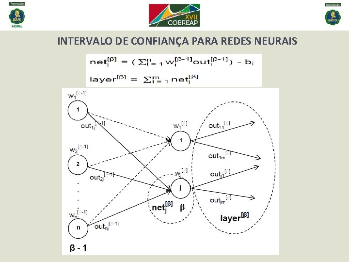 INTERVALO DE CONFIANÇA PARA REDES NEURAIS 