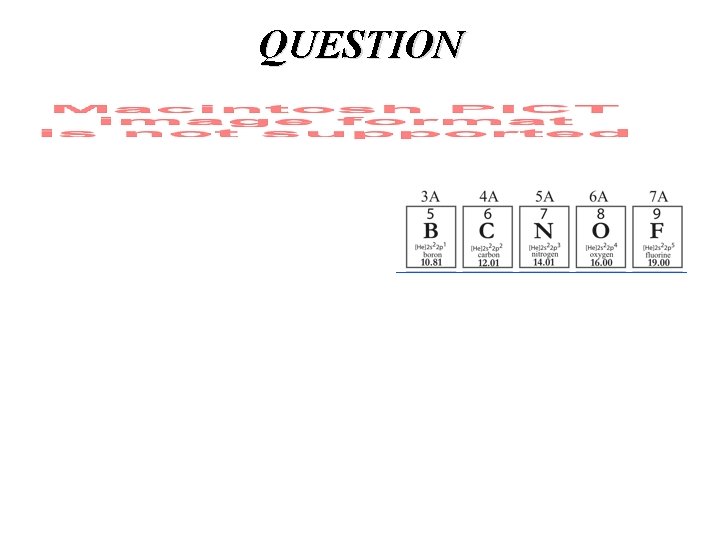 QUESTION QUESTION