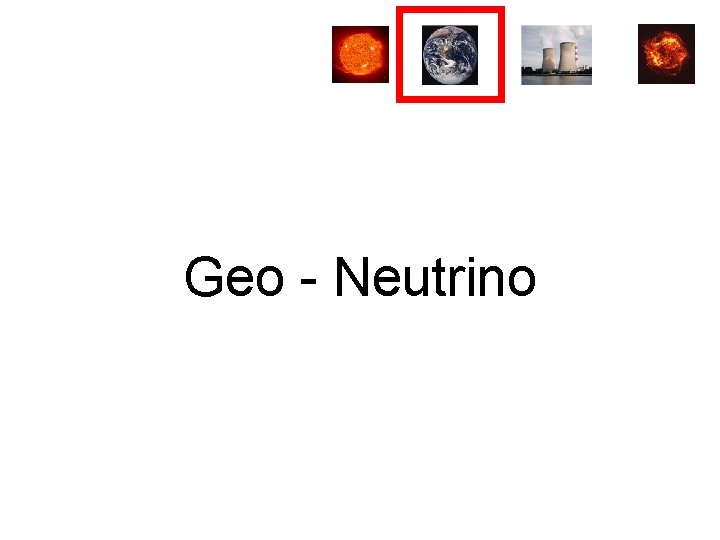 Geo - Neutrino 