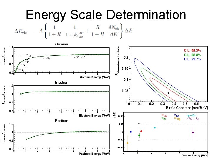 Energy Scale Determination 