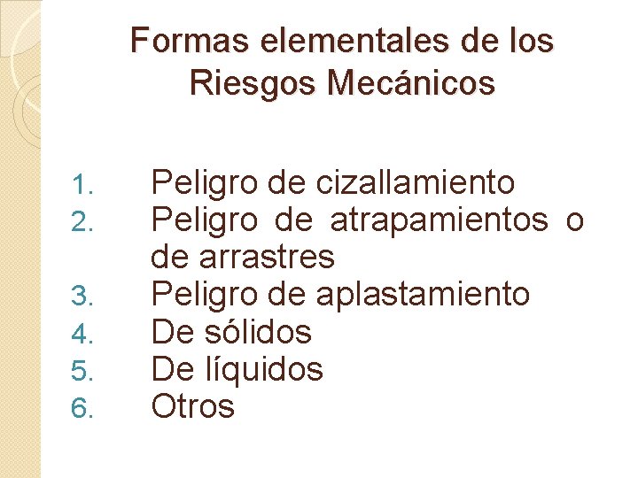 RIESGOS MECANICOS JAZMIN RUIZ MARTHA ROA MIGUEL JIMENEZ
