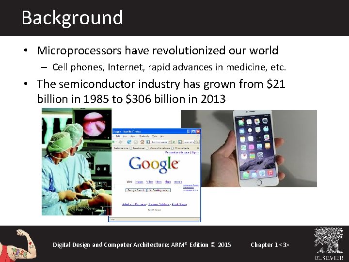 Background • Microprocessors have revolutionized our world – Cell phones, Internet, rapid advances in