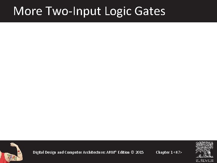 More Two-Input Logic Gates Digital Design and Computer Architecture: ARM® Edition © 2015 Chapter